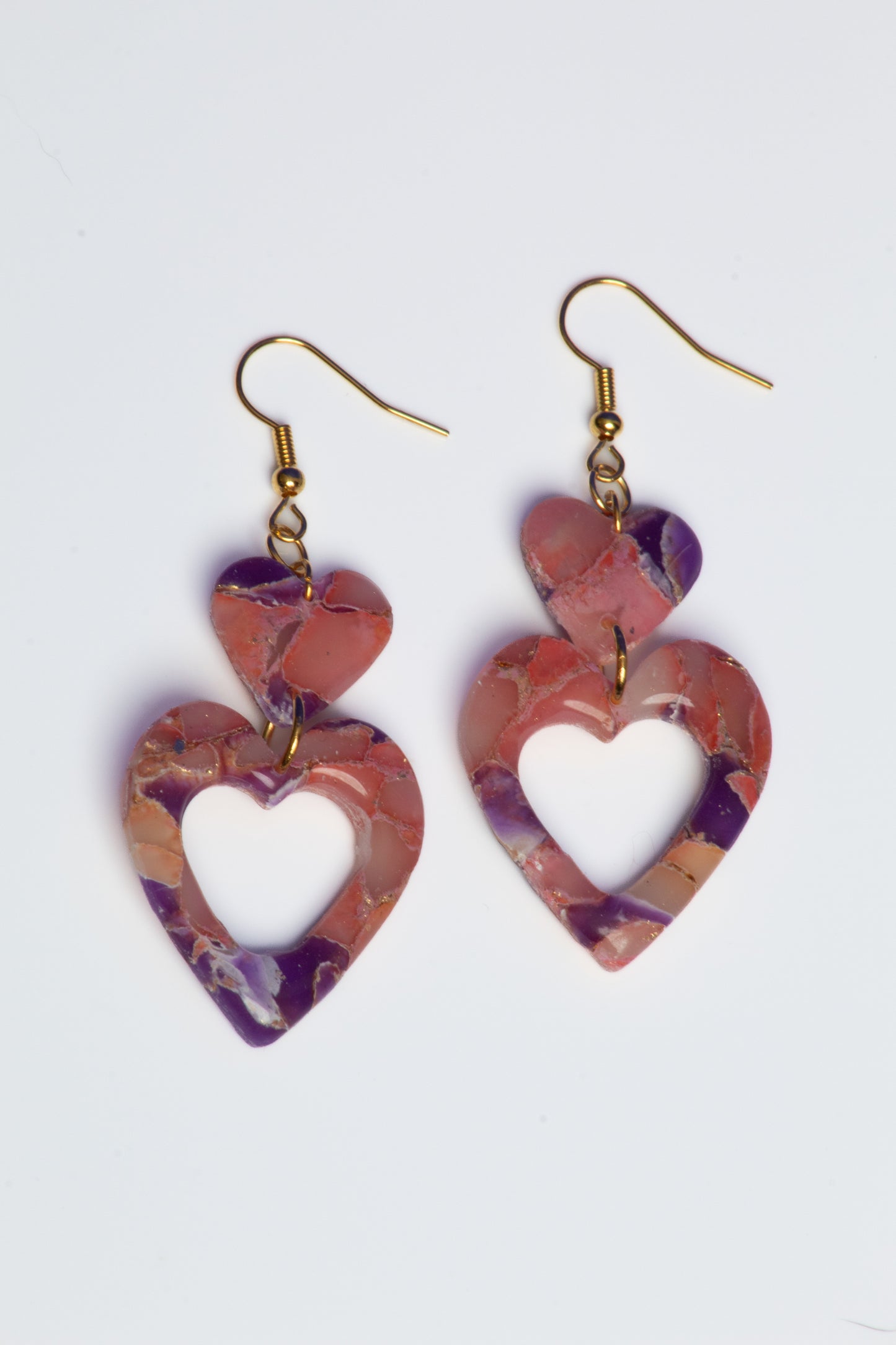 Pink/Purple Heart Cutouts