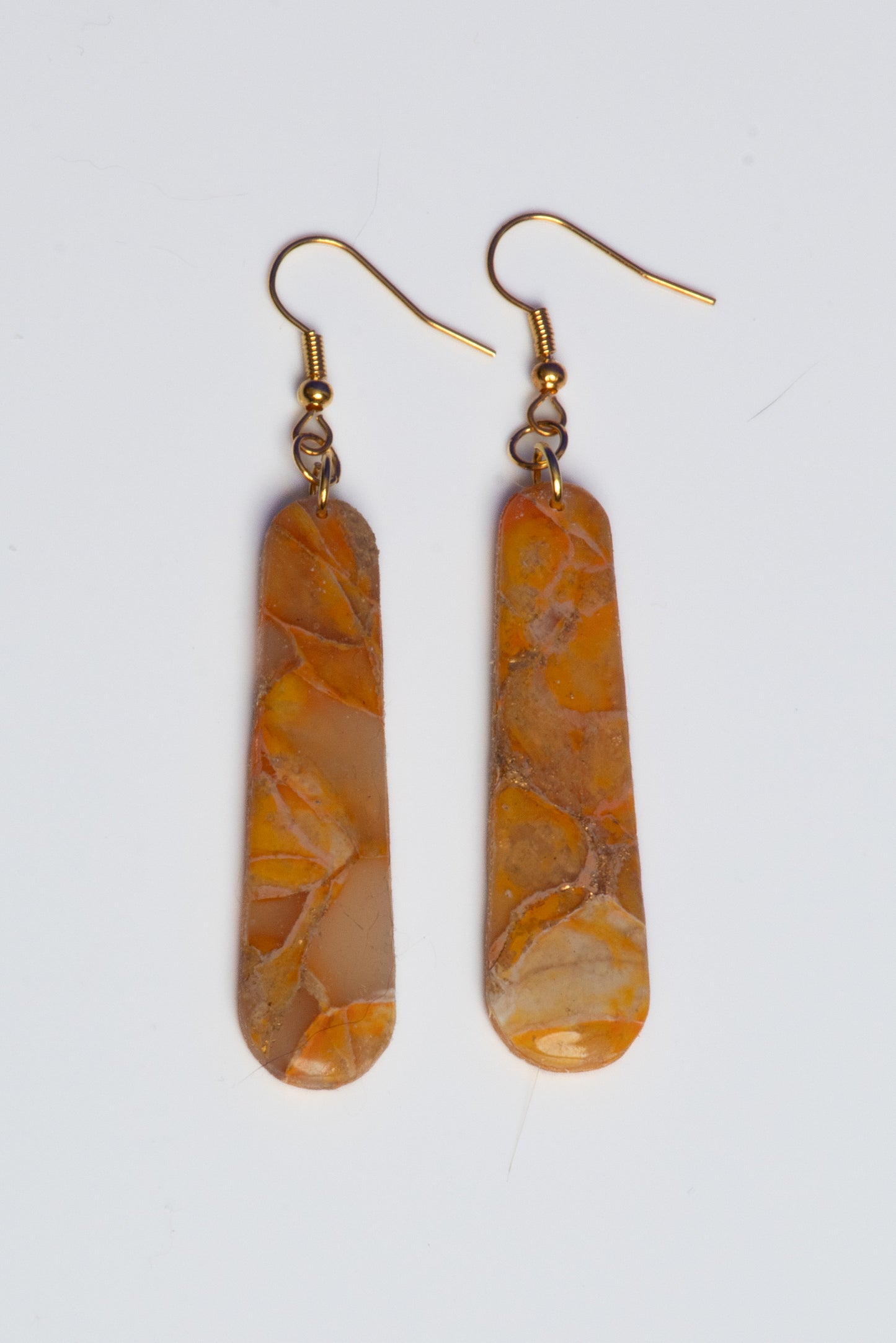 Long Orange Ovals
